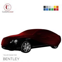 Custom tailored indoor car cover Bentley Arnage with mirror pockets