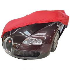 Indoor autohoes Bugatti Veyron met spiegelzakken