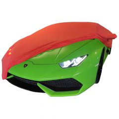 Indoor autohoes Lamborghini Huracan met spiegelzakken