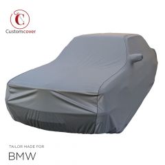 Custom tailored indoor car cover BMW 1-Series with mirror pockets