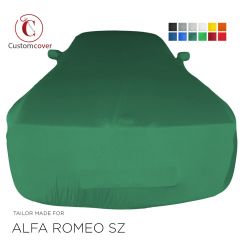 Custom tailored indoor car cover Alfa Romeo SZ Coupe