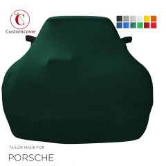 Custom tailored indoor car cover Porsche 968 with mirror pockets