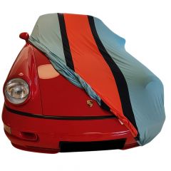 Indoor Autoabdeckung Porsche 911 (964) Turbo Gulf Design