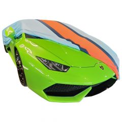 Indoor car cover Lamborghini Huracan Performante Gulf design