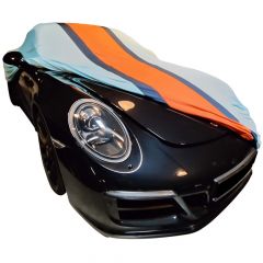 Indoor car cover Porsche 911 (991) Targa 4S Gulf Design