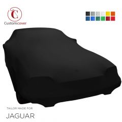 Custom tailored indoor car cover Jaguar XJS with mirror pockets