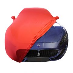 Indoor autohoes Maserati GranCabrio met spiegelzakken
