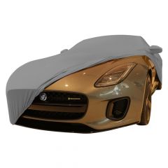 Indoor autohoes Jaguar F-Type met spiegelzakken