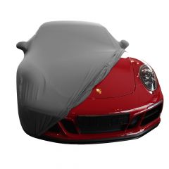 Indoor car cover Porsche 911 (991) Turbo S with spoiler and mirror pockets