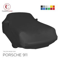 Custom tailored indoor car cover Porsche 911 Urmodell with mirror pockets