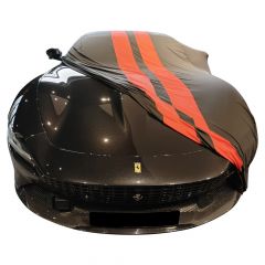 Housse intérieur Ferrari Roma Black with red striping
