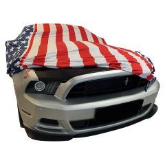 Indoor Autoabdeckung Ford Mustang 5 Stars & Stripes