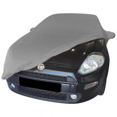 Indoor Autoabdeckung Fiat Grande Punto Mit Spiegeltaschen