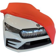 Indoor car cover Skoda Enyaq Coupe with mirror pockets