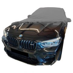 Indoor car cover BMW X3 with mirror pockets