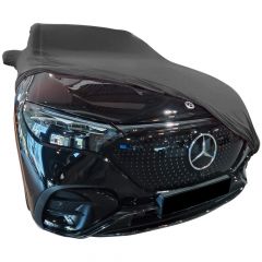 Indoor autohoes Mercedes-Benz EQE SUV met spiegelzakken