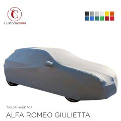Maßgeschneiderte outdoor Autoabdeckung Alfa Romeo Giulia 1600 & Giulietta 1300 Spider mit Spiegeltaschen