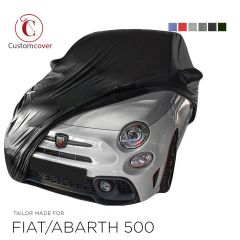 Telo copriauto da esterno fatto su misura Fiat 500 con tasche per gli specchietti