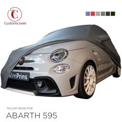 Funda para coche exterior hecho a medida Abarth 500 (595) con mangas espejos
