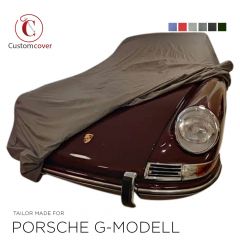 Custom tailored outdoor car cover Porsche 911 G-Modell with mirror pockets