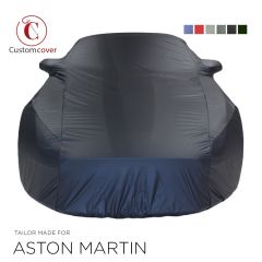 Telo copriauto da esterno fatto su misura Aston Martin Rapide con tasche per gli specchietti