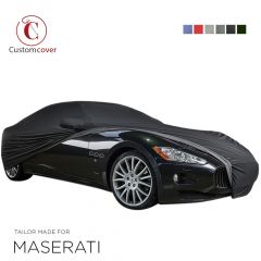 Custom tailored outdoor car cover Maserati MC12 with mirror pockets