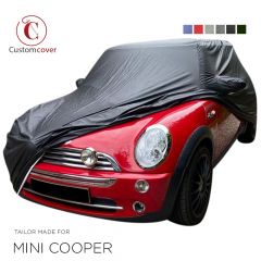 Housse voiture sur-mesure extérieur Mini Cooper cabrio avec poches de rétroviseurs
