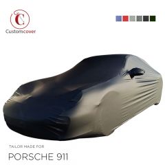 Custom tailored outdoor car cover Porsche 911 (996) with mirror pockets