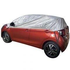 Peugeot 108 (2014-current) half size car cover with mirror pockets