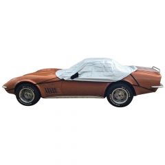 Corvette Corvette C3 (1968-1982) half cover dakhoes met spiegelzakken