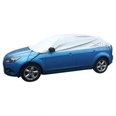 Ford Focus Hatchback (3rd gen) (2010-2018) half size car cover with mirror pockets