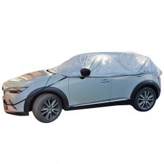 Mazda CX-3 (2015-current) half cover dakhoes met spiegelzakken