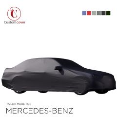 Custom tailored outdoor car cover Mercedes-Benz B-Class with mirror pockets