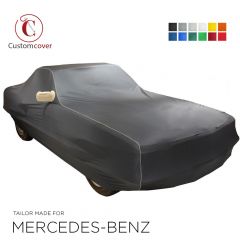 Custom tailored indoor car cover Mercedes-Benz CL-Class with mirror pockets