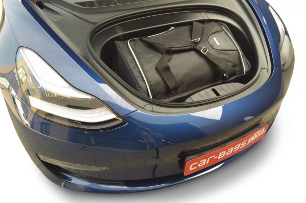 Tesla Model Y: Taschensets für Frunk + Kofferraum