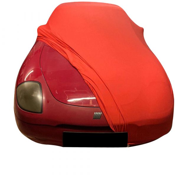 OEM Fiat Barchetta Autoabdeckung - Maßgeschneidert - Spiegeltaschen