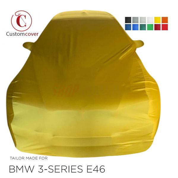 BMW 3-SERIES COUPE (E46) BÂCHE DE PROTECTION POUR INTÉRIEUR NOIR NOUVEAUX  COUVERTURE DE VOITURE CARCOVER