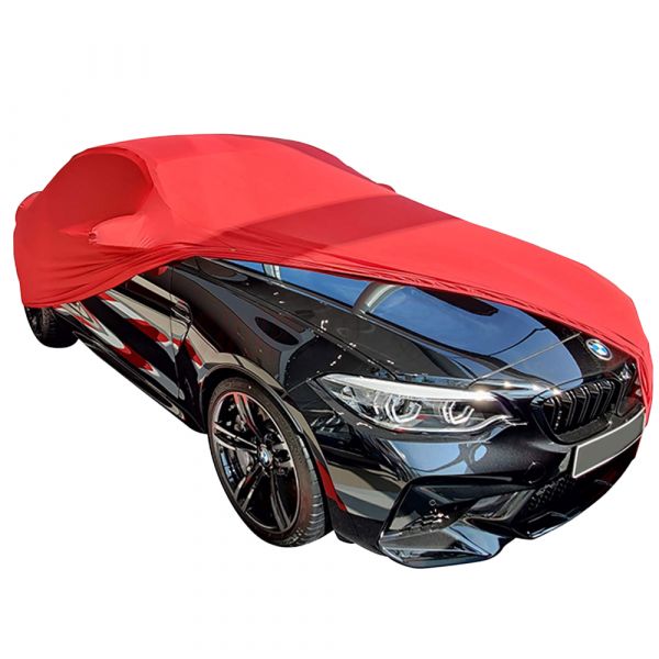 Indoor car cover fits BMW 2-Series (F22/F23/F44) 2014-present super soft  now € 175 with mirror pockets