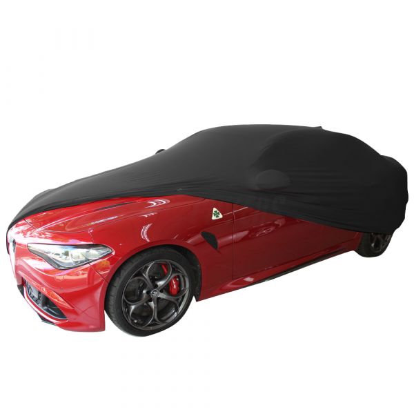 Telo copriauto da interno adatto per Alfa Romeo Giulia ora € 175 con tasche  per gli specchietti
