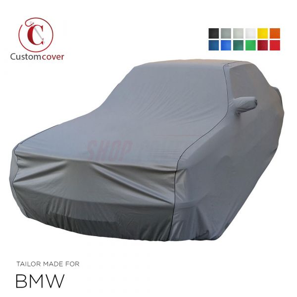 Maßgeschneiderte Autoabdeckung passend für BMW X6 2008-Heute indoor (12  farben) mit Spiegeltaschen, OEM-Qualität und Passform