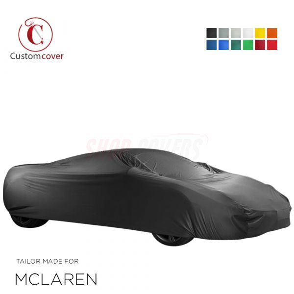 Maßgeschneiderte Autoabdeckung passend für McLaren GT P22 2019-Heute indoor  (12 farben) mit Spiegeltaschen, OEM-Qualität und Passform