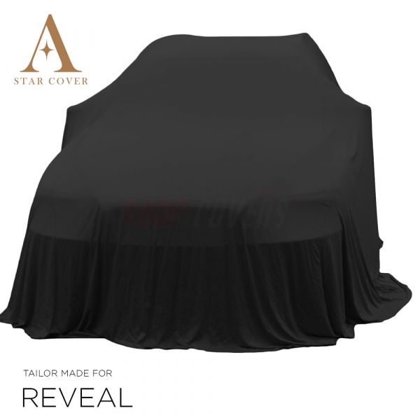 Showroom reveal cover size L, Luxury car presentation cover with printing