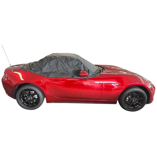 Cabrio-Verdeckschutzabdeckung passend für Mazda MX-5 ND Halbdeckung für den  Außenbereich