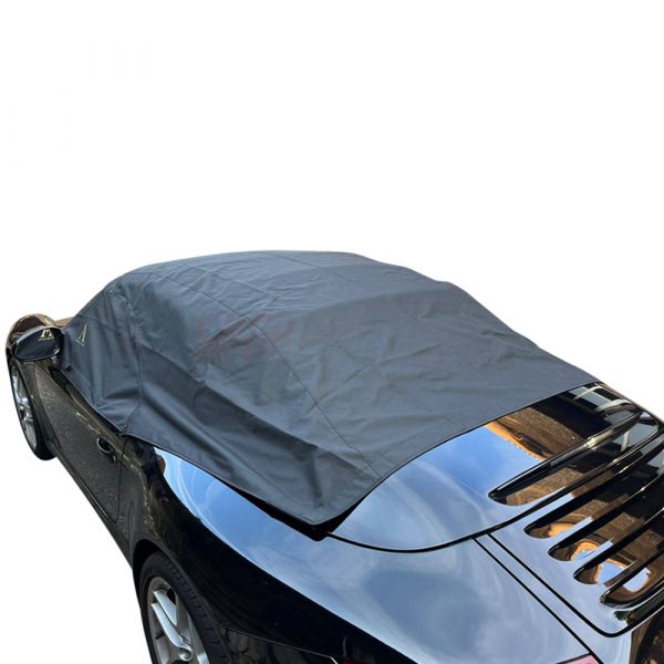 Cabrio-Verdeckschutzabdeckung passend für Porsche Boxster (718) Halbdeckung  für den Außenbereich