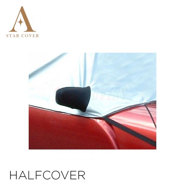 Halb Cover pasend für Mazda MX-5 ND 2015-present Kompakte Autoabdeckung  unterwegs oder auf dem Campingplatz
