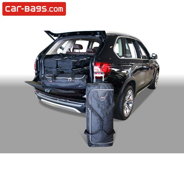 Travel bags fits BMW X5 incl. Plug-in-Hybrid (F15) tailor made (6 pcs), Time and space saving for € 379, Perfect fit Car Bags
