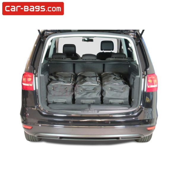 Travel bags fits Seat Alhambra II (7N) tailor made (6 bags) | Time and  space saving for € 379 | Perfect fit Car Bags