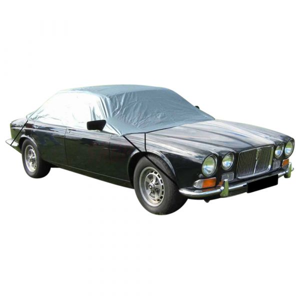 Half cover fits Jaguar XJ6 XJ12 1968-1992 Compact car cover en route or on  the campsite