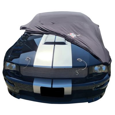 Indoor car cover Ford Mustang 5 Maranello Red with print