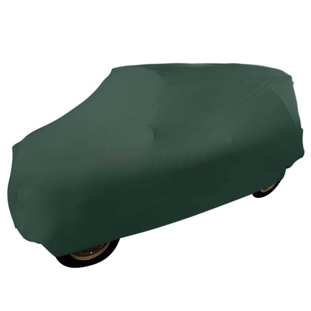 Autoabdeckung kompatibel mit FIAT 500/500C/500E/ABARTH 500 2007-2024 wasserdichte 6 Schichten Atmungsaktiv Vollgarage Autoplane Outdoor- Vollgarage für Regen, UV, Staub, Schutz für alle Jahreszeiten
